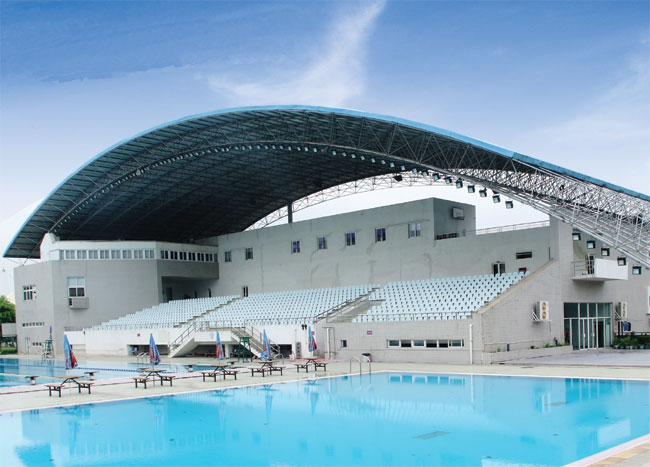 孝感游泳馆网架